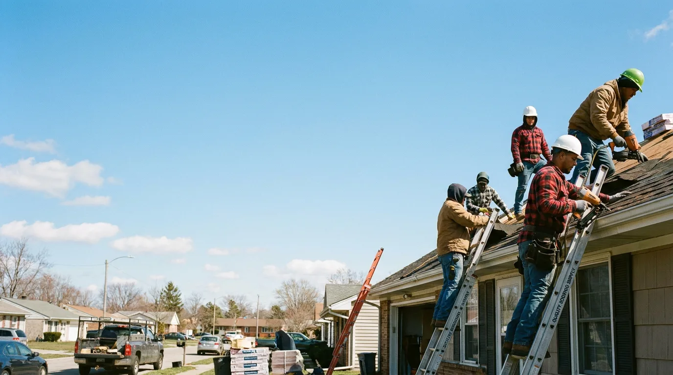 Roofing in Winona Lake, IN near me